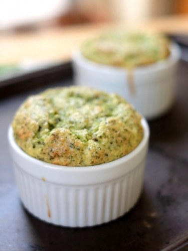 broccoli cheese soufflés | what i do